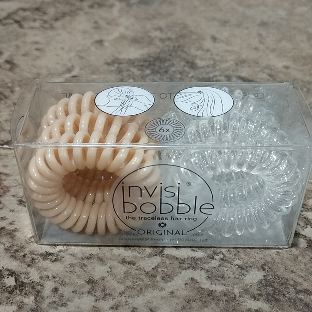 InvisiBobble traceless hair rings- 6 pack